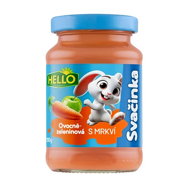 Hello Ovocně - zeleninová svačinka s mrkví
