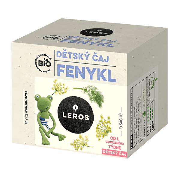 Leros Baby BIO Dětský čaj Fenykl
