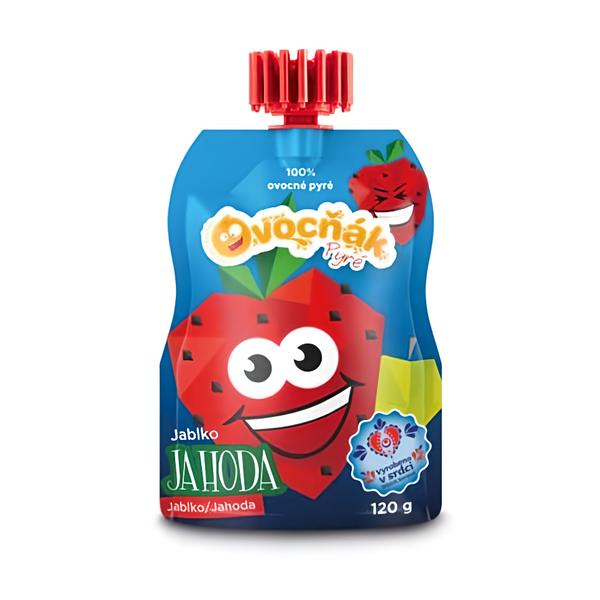 Ovocňák Pyré jablko-jahoda