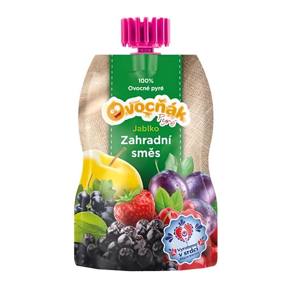 Ovocňák Pyré jablko-zahradní směs