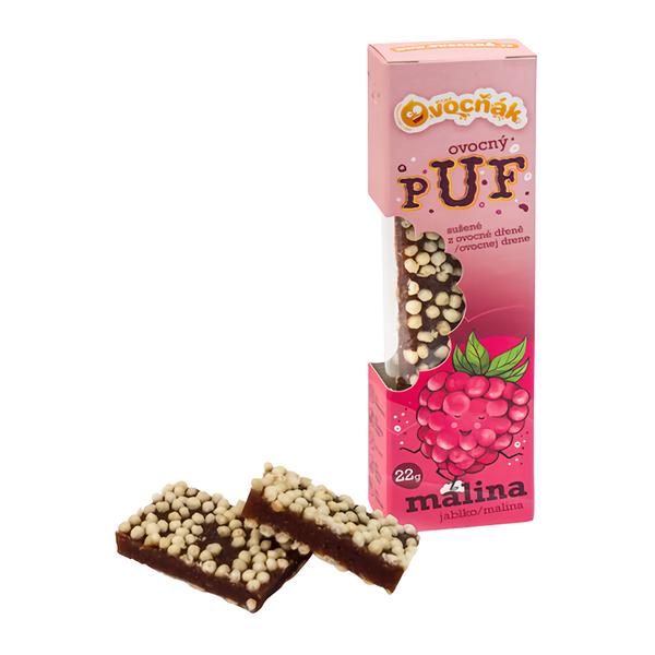 Ovocňák PUF Ovocné plátky jablko-malina