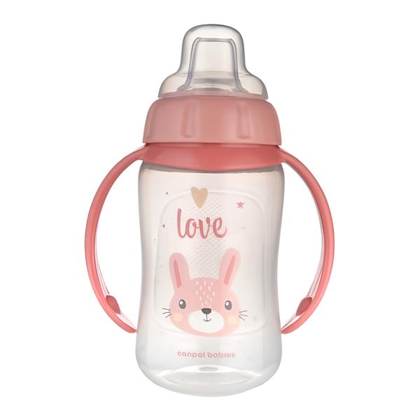 Canpol babies Cute Animals Hrneček tréninkový, zajíc