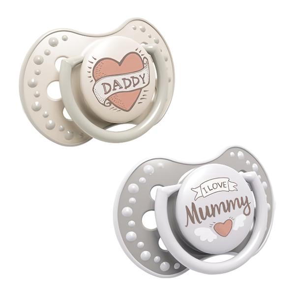 LOVI Dudlík silikonový dynamický I Love (0-3 m)