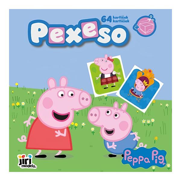 JIRI MODELS Pexeso v sešitu Prasátko Peppa