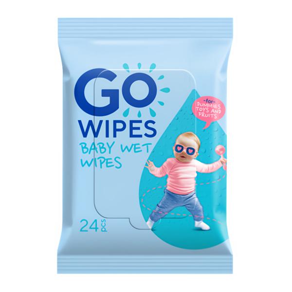 GoWipes Dětské vlhčené ubrousky pro novorozence