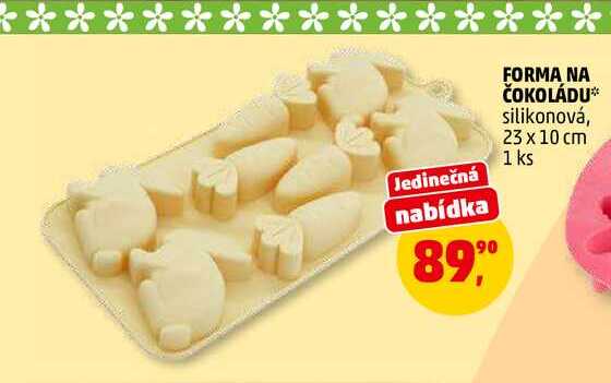 FORMA NA ČOKOLÁDU silikonová, 1 ks 