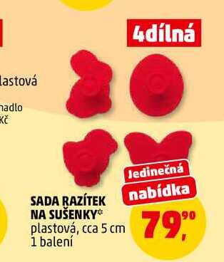 SADA RAZÍTEK NA SUŠENKY, 1 balení