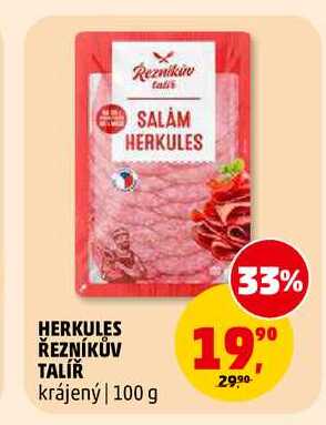 HERKULES ŘEZNÍKŮV TALÍŘ, 100 g
