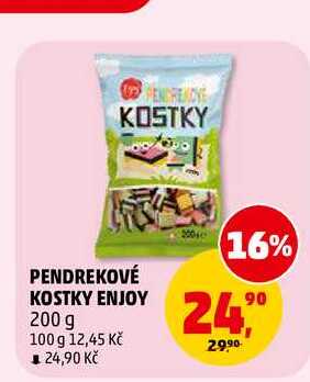 PENDREKOVÉ KOSTKY ENJOY, 200 g