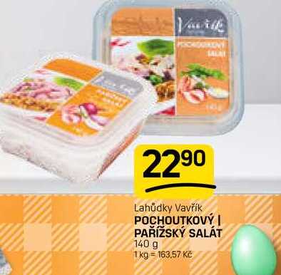 POCHOUTKOVÝ | PAŘÍŽSKÝ SALÁT 140 g