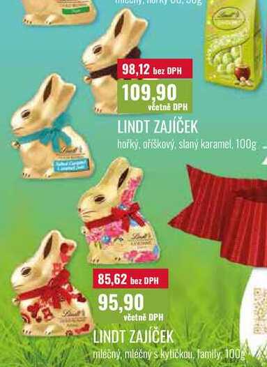 LINDT ZAJÍČEK 100g 