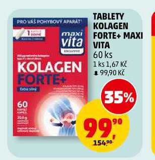 TABLETY KOLAGEN FORTE+ MAXI VITA, 60 ks