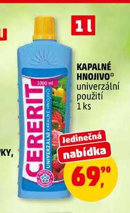 KAPALNÉ HNOJIVO, 1 l