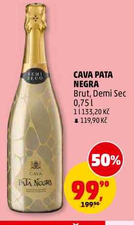 CAVA PATA NEGRA, 0,75 l