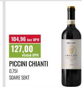 PICCINI CHIANTI 0,75l