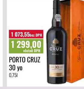 PORTO CRUZ 30 yo 0,75l
