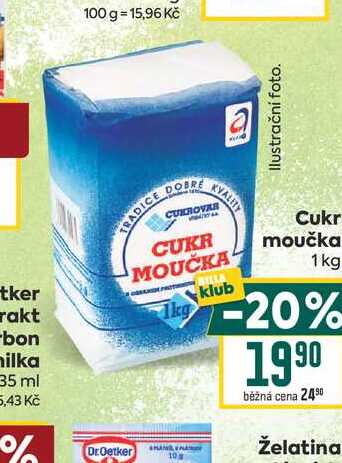 Cukr moučka 1 kg