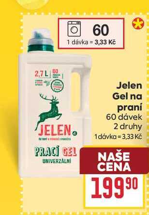 Jelen Gel na praní 60 dávek 