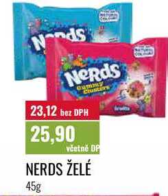 NERDS ŽELÉ 45g 