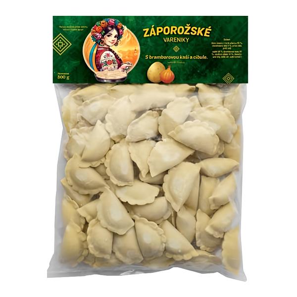 Dobrotík Zaporožské vareniky s bramborovou kaši a cibule