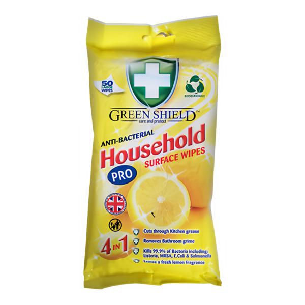 Green Shield Vlhčené ubrousky antibakteriální