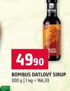 BOMBUS DATLOVÝ SIRUP 300 g