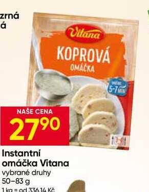 Vitana omáčky 50-83g