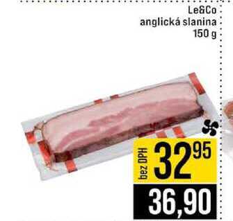 Le&Co anglická slanina 150 g
