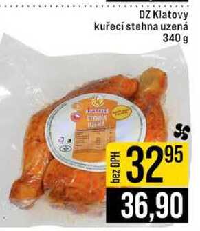 DZ Klatovy kuřecí stehna uzená 340 g