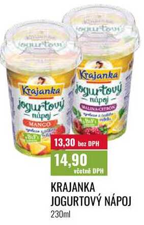 KRAJANKA JOGURTOVÝ NÁPOJ 230ml 