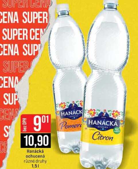 Hanácká ochucená různé druhy 1,5l 