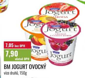 BM JOGURT OVOCNÝ 150g 