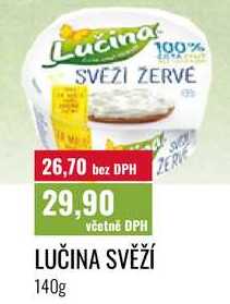 LUČINA SVĚŽÍ 140g 
