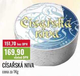 CÍSAŘSKÁ NIVA cena za 1kg 