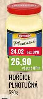 HOŘČICE PLNOTUČNÁ 520g 