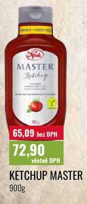 KETCHUP MASTER 900g 