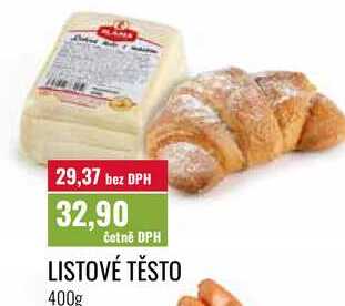 LISTOVÉ TĚSTO 400g 