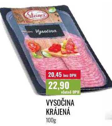 VYSOČINA KRÁJENÁ 100g 