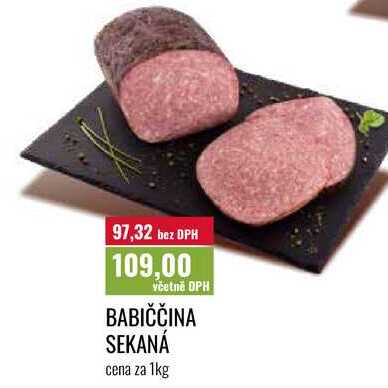 BABIČČINA SEKANÁ cena za 1kg 
