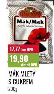 MÁK MLETÝ S CUKREM 200g 