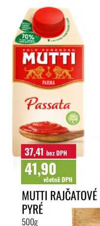 MUTTI RAJČATOVÉ PYRÉ 500g 