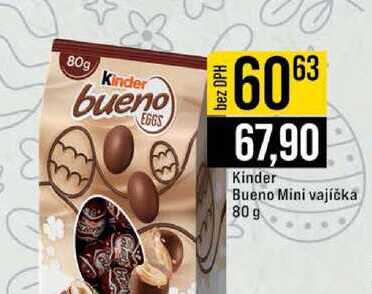 Kinder Bueno Mini vajíčka 80 g 