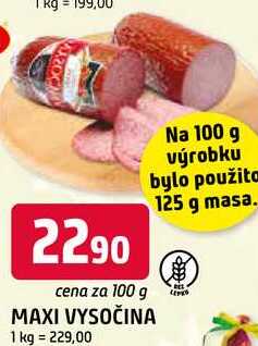 MAXI VYSOČINA 100g
