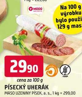 PÍSECKÝ UHERÁK 100g