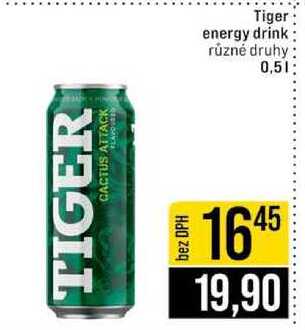 Tiger energy drink různé druhy 0,5l 