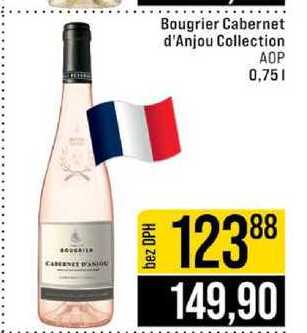 Bougrier Cabernet d'Anjou Collection AOP 0,75l