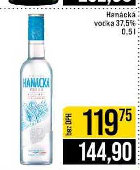 Hanácká vodka 37,5% 0,5l
