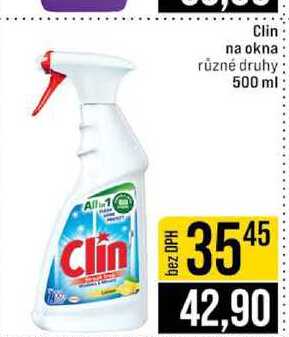 Clin na okna různé druhy 500 ml 