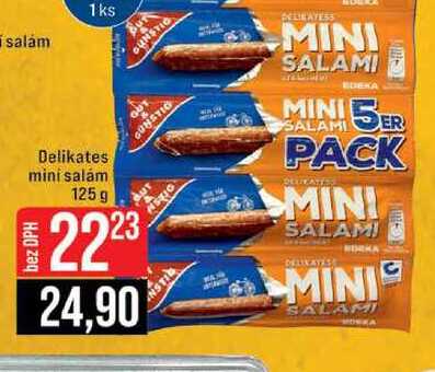 Delikates mini salám 125 g