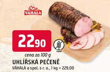 UHLÍŘSKÁ PEČENĚ 100g